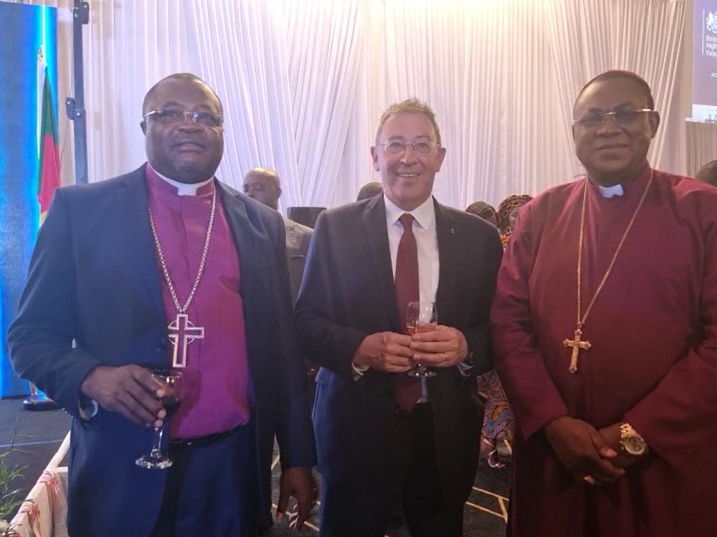 THE RT. REV. FONKI SAMUEL FORBA ATTENDS THE CORONATION EVENT OF KING CHARLES III AT HILTON HOTEL