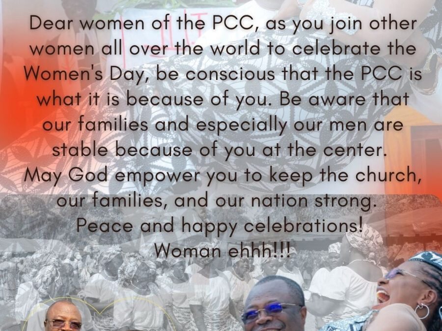 Happy Women’s Day from the PCC’s first couple 🙏