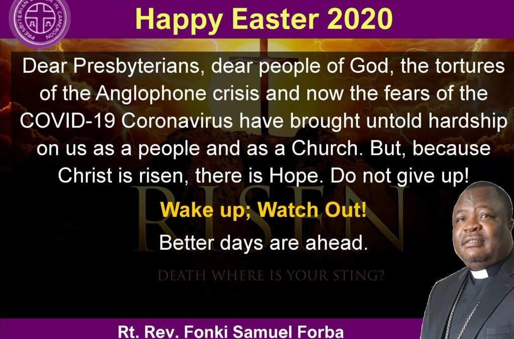 Easter 2020 wishes from the Moderator, PCC